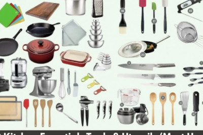 40 Kitchen Essentials | Types of Kitchen Utensils | Top Kitchen Must Have Tools