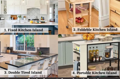 5 Types of Kitchen Island | Top Kitchen Island Styles