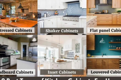8 Types of Kitchen Cabinets | Types Of Kitchen Cupboards