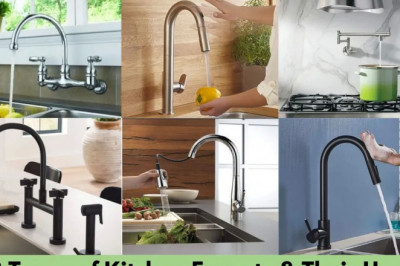 8 Types of Kitchen Faucets | Kitchen Sink Faucets Types