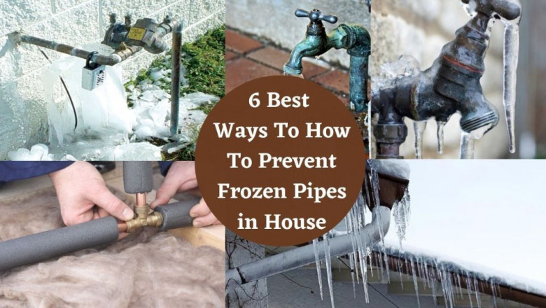 How To Prevent Frozen Pipes | Best Ways To Protecting Pipes From Freezing