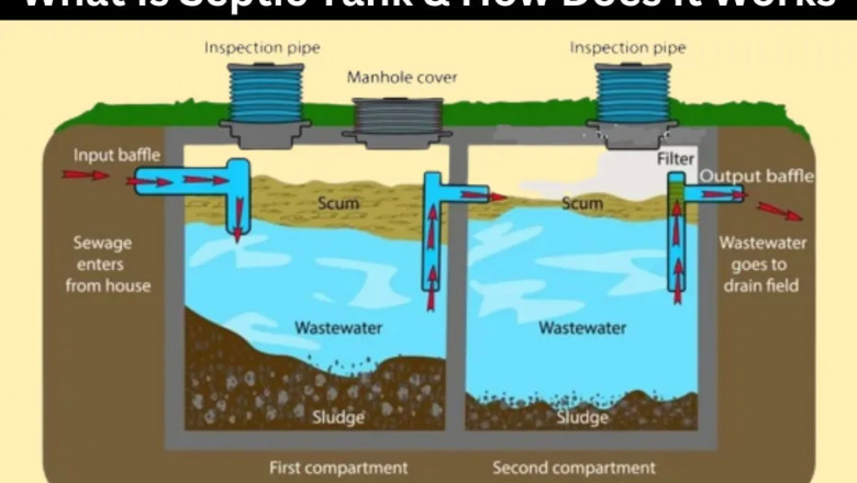 What Is A Septic Tank | How Does Septic Tank Works | Septic Tank Working Process