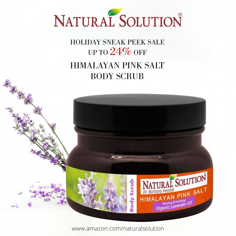 Natural Solution Himalayan Pink Salt Body Scrub