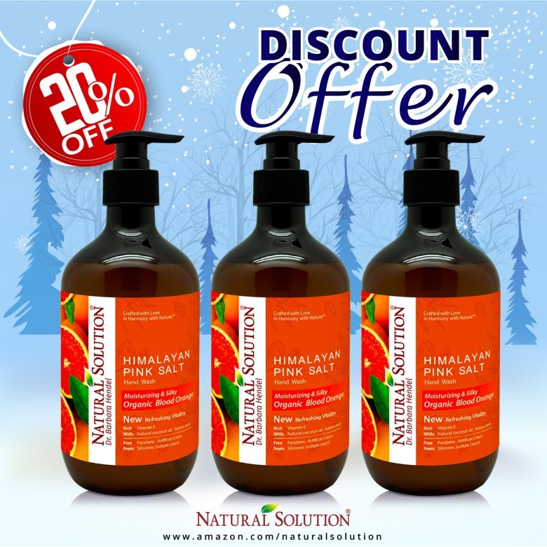 Natural Solution Blood Orange Hand Soap