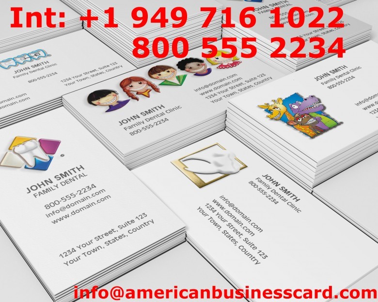 Dental Business Cards