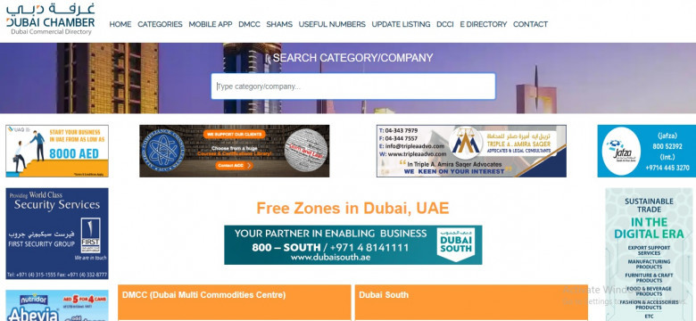 free zones in dubai