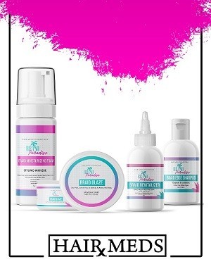 Braid Revitalizer | Braid Paradise Braid Glaze | Braid Mousse