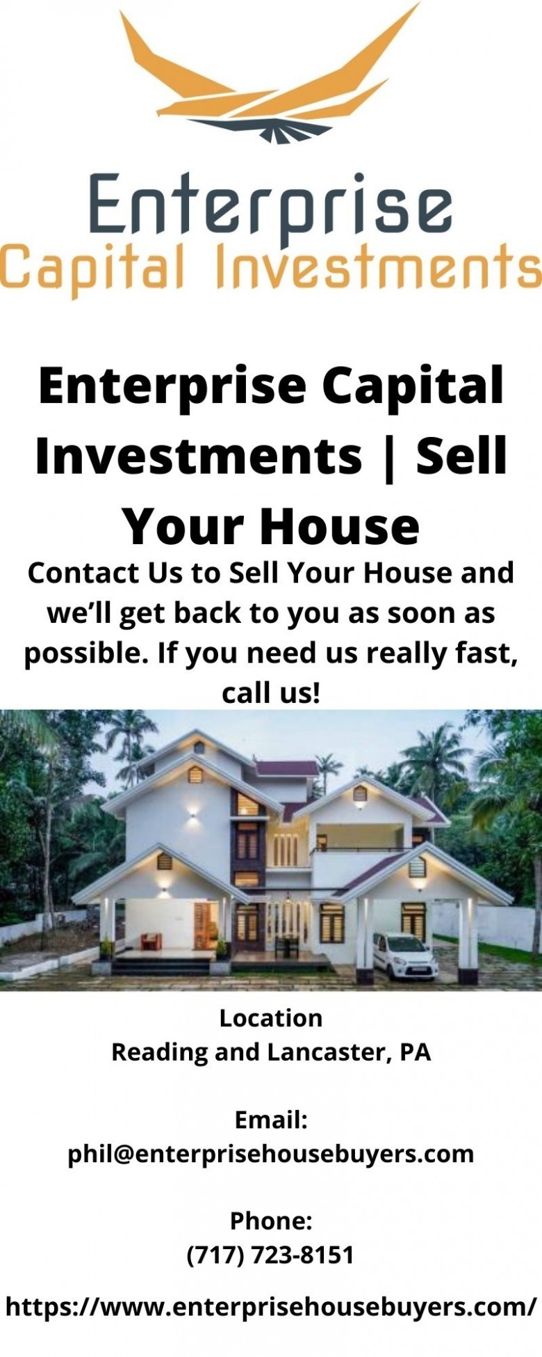 Enterprise Capital Investments || ECI || Sell My House Fast