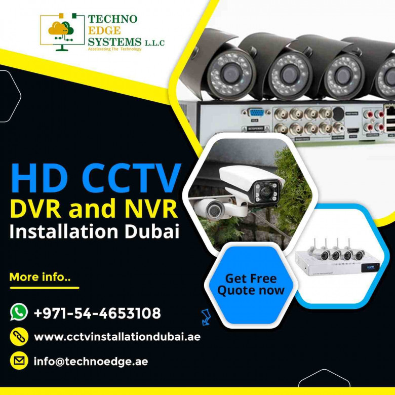 HD CCTV DVR Installation Dubai