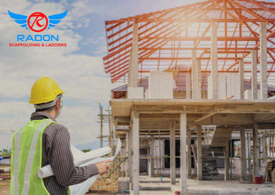 Aluminum scaffolding