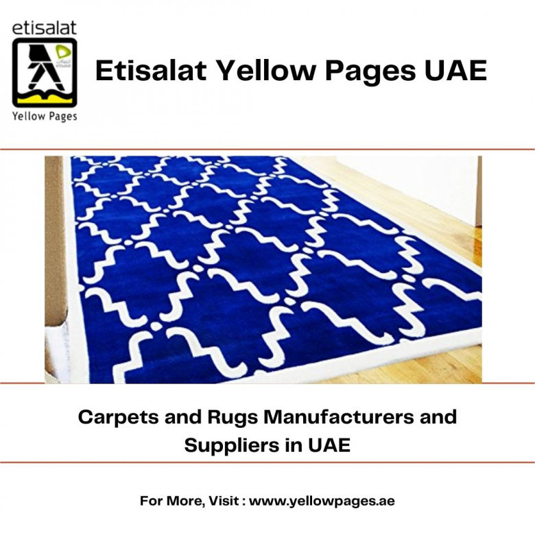 List of Carpets and Rugs Manufacturers and Suppliers in UAE