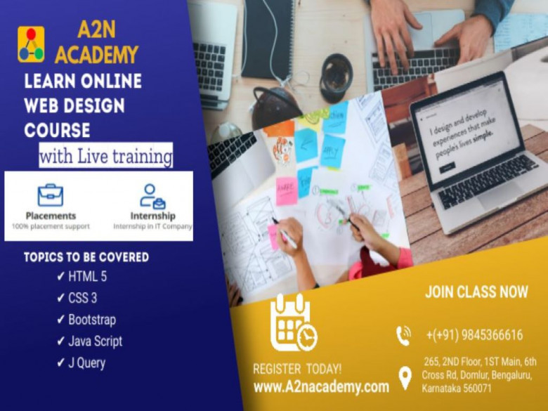 Learn Advanced web designing course with A2n academy