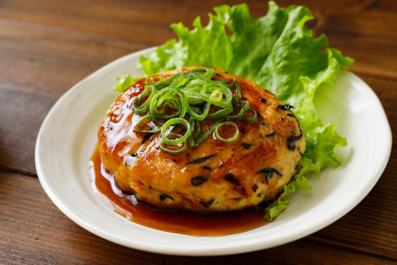 Japanese Hamburger Steak with tofu