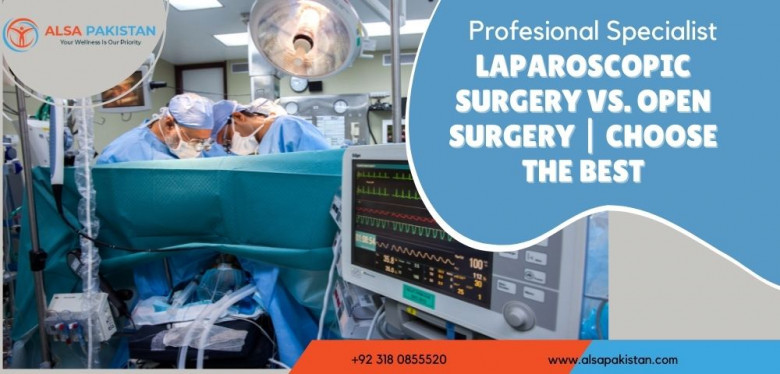 Laparoscopic surgery vs. Open surgery
