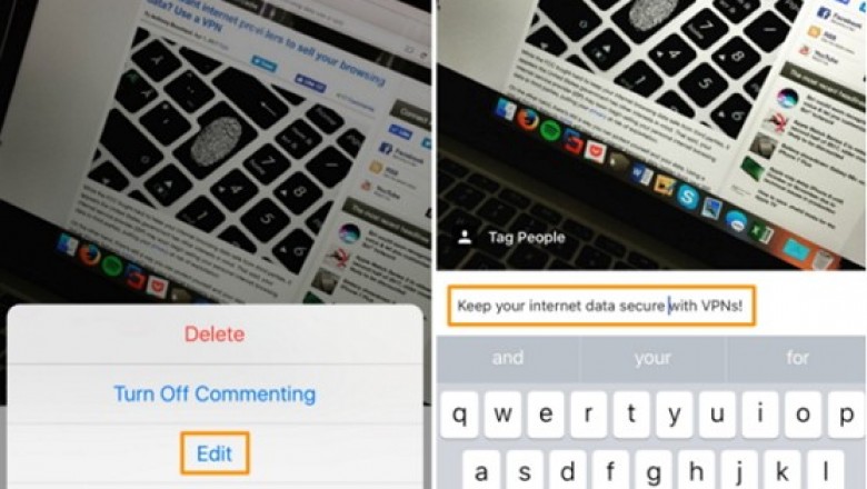 How to Edit a Filter After Posting in Instagram