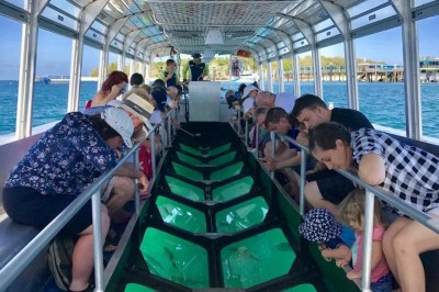 Glass Bottom Boat Ride in Andaman