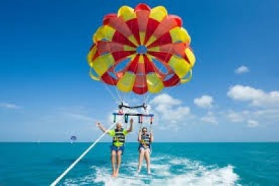 Parasailing in Andaman