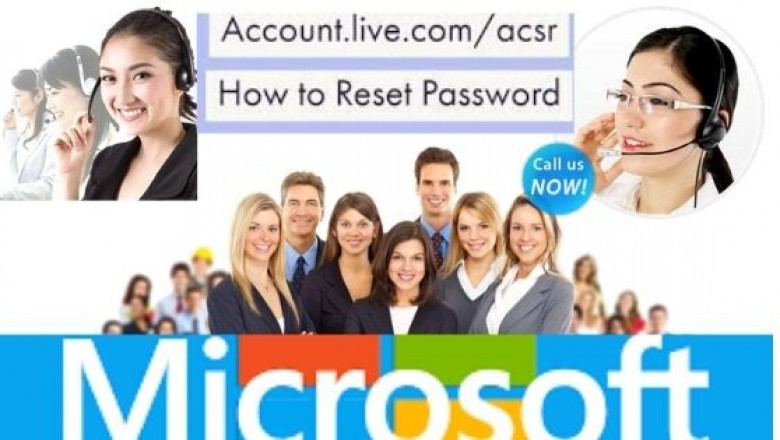 What are the two ways of resetting Account Live password? Call Toll Free 1-800-544-8083