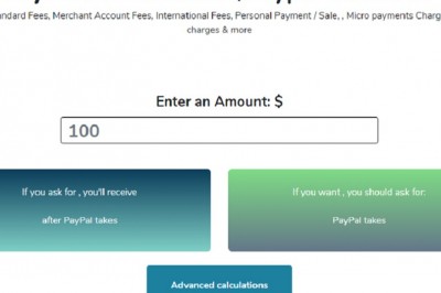 Paypal Fee calculator