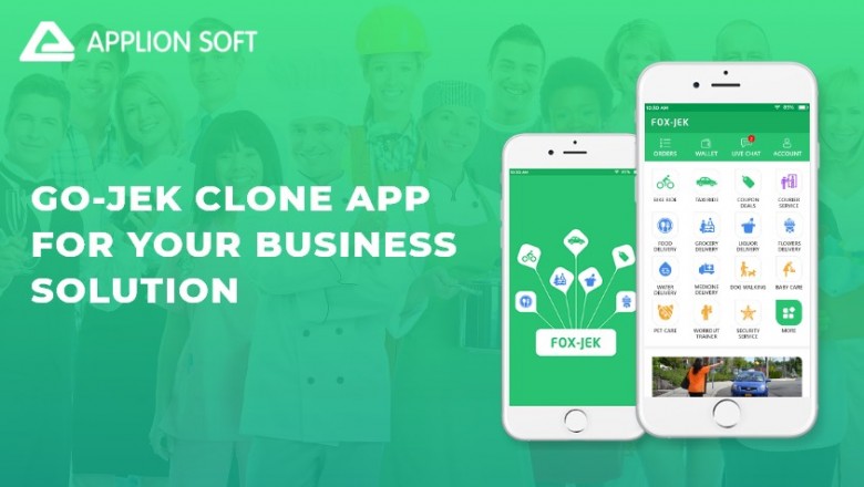 Gojek Clone On-demand Multi Service App - Applionsoft