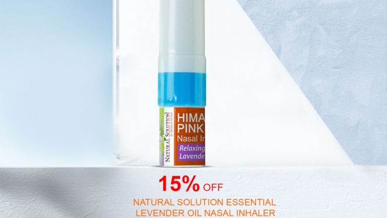 Black Friday Deal! Up to 15% Off Natural Solution Essential Lavender Oil Nasal inhaler