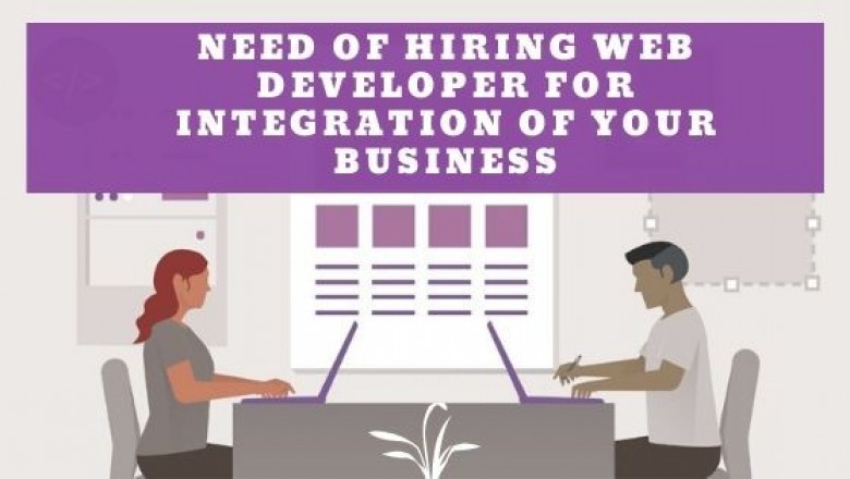 Necessity and Importance of Hiring Web Developer for Integration of Your Business