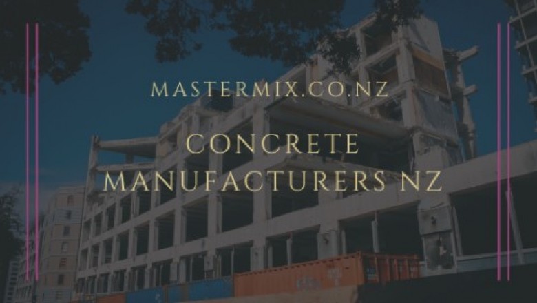 concrete manufacturing process in nz