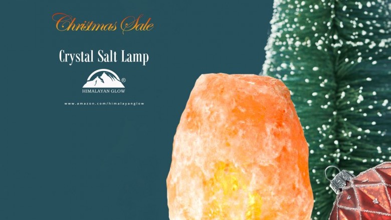 Himalayan Glow Natural Himalayan salt lamp Christmas Sale
