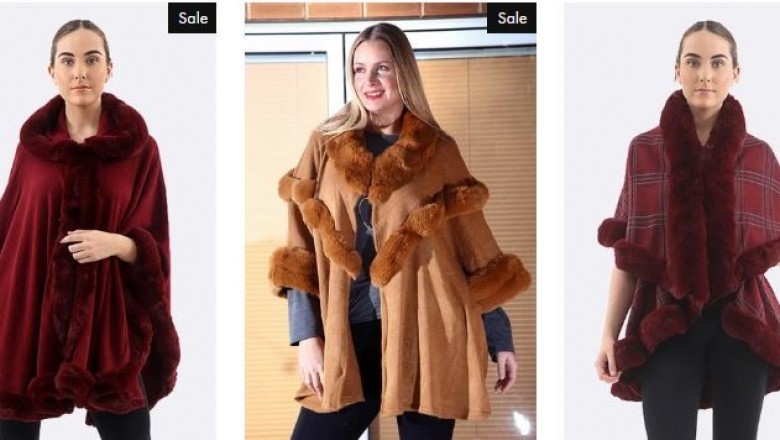 Ladies Ponchos Uk - Ponchos For Ladies