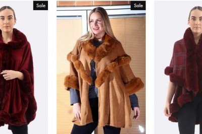 Ladies Ponchos Uk - Ponchos For Ladies