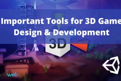 Important Tools for 3D Game Design and Development