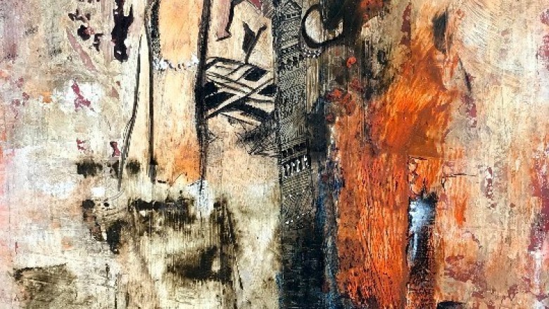 Portrait paintings | Acrylic portrait painting | Canvas portrait painting