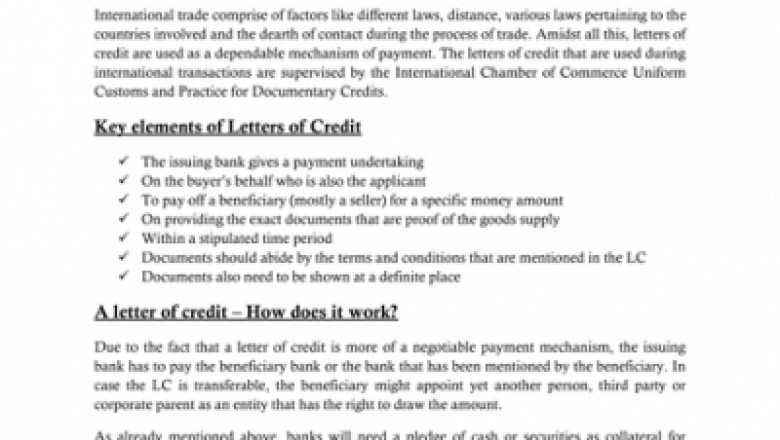 Letters of credit – Knowing the different types(Yumpu)
