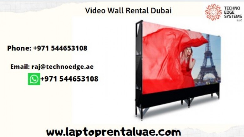 Video Wall Rental services in Dubai