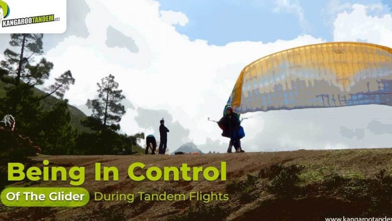Controlling The Paraglider During Tandem Flights
