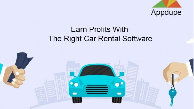 Earn profits with the right car rental software