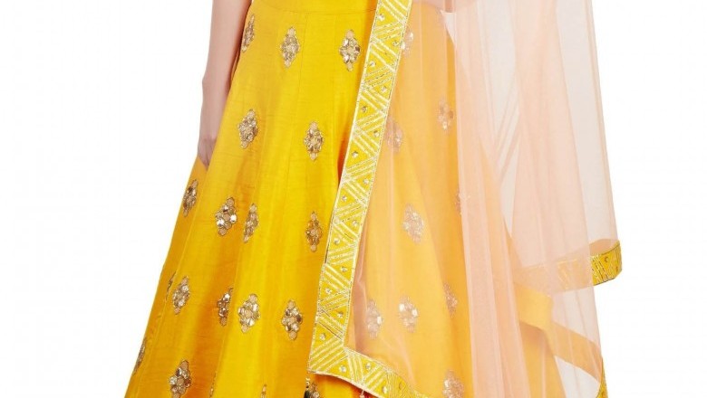 Buy Mirror Work Lehenga Cholis and Designer Mirror Work Lehengas Online