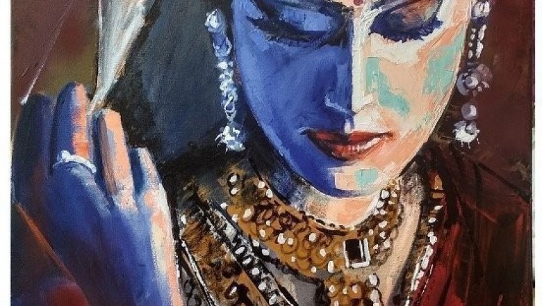 Paintings of Women Lady Paintings Online for Sale