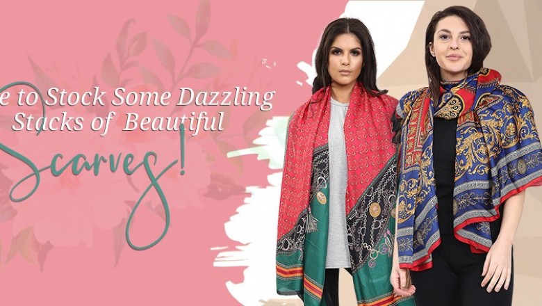 Buy online! Ladies scarves