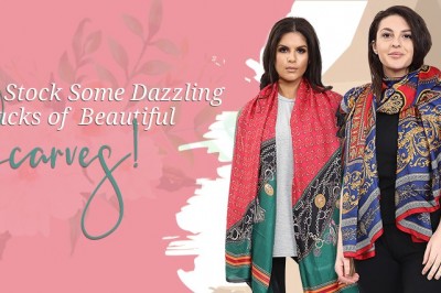 Buy online! Ladies scarves