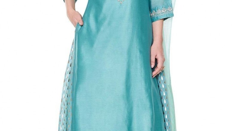 Designer Plazo Suits buy online at Fresh Look Fashion