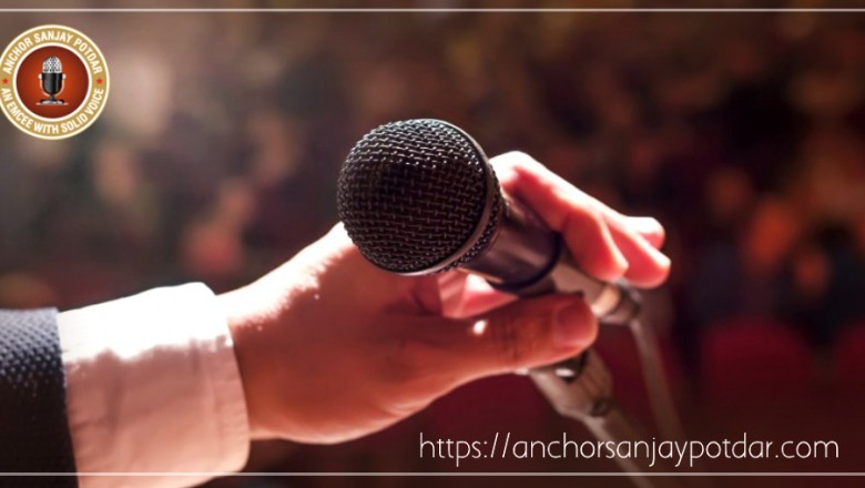 Anchor Sanjay Potdar hosting for Nielsen Pune