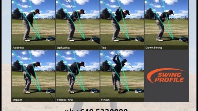 Professional Golf Swing Sequences at Swing Profile