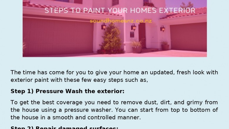 paint your exterior painting auckland