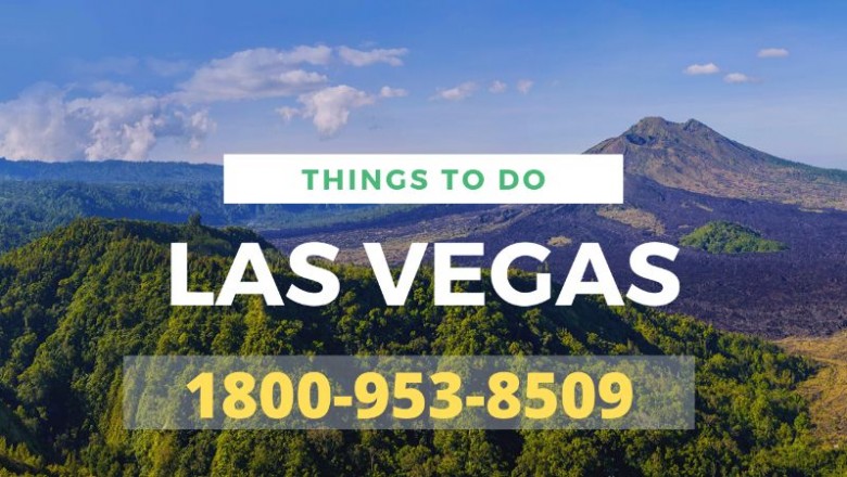 Things to do in Vegas -1800-953-8509