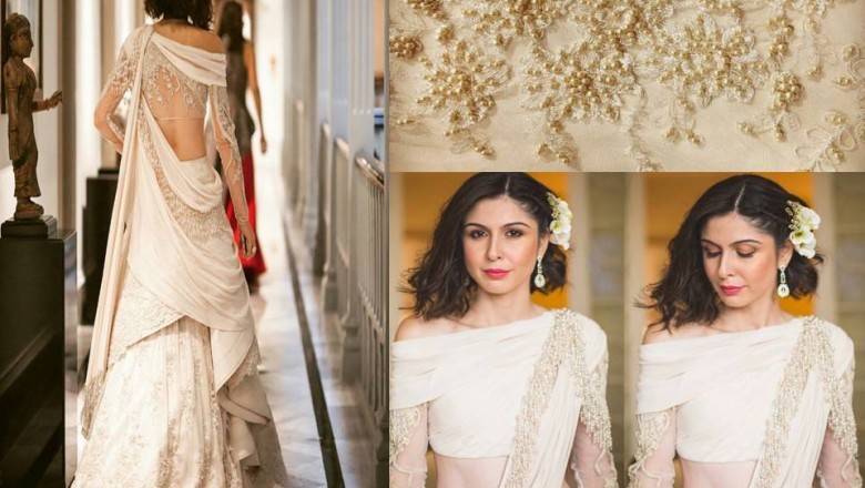 Hot Trend Saree Gown the combination of western and Indian Fashion