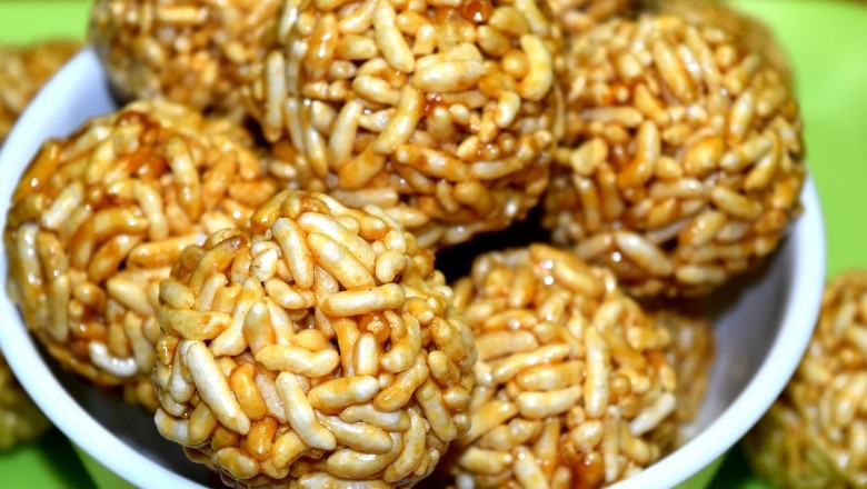 Pori Urundai Recipe