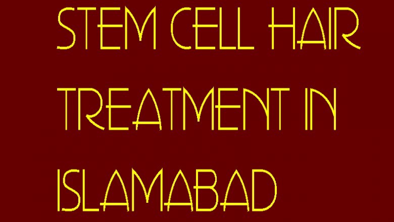 stem cell hair transplant in islamabad