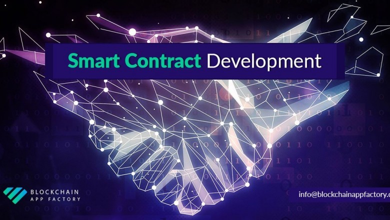Develop your smart contracts application today and relish a seamless business!