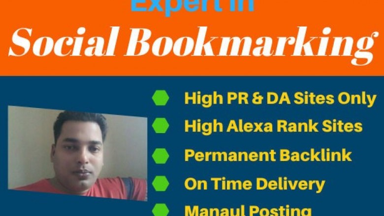 I will do 50 bookmarking in high da and pa sites manually